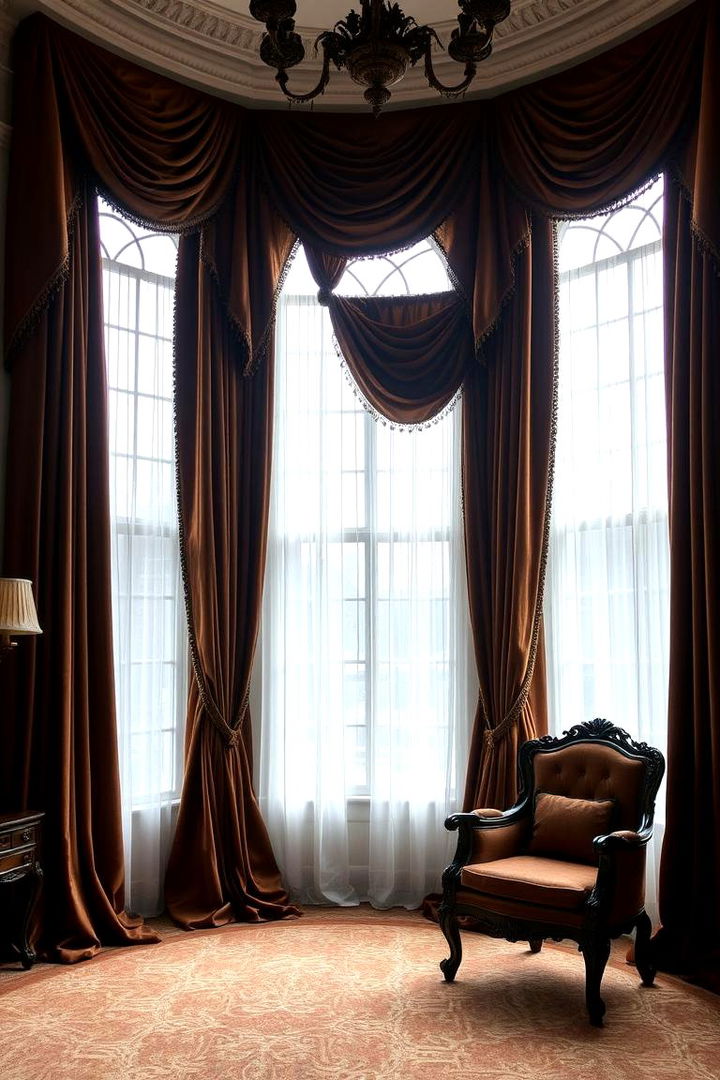 Dramatic Drapery - 22 Victorian Interior Design Ideas