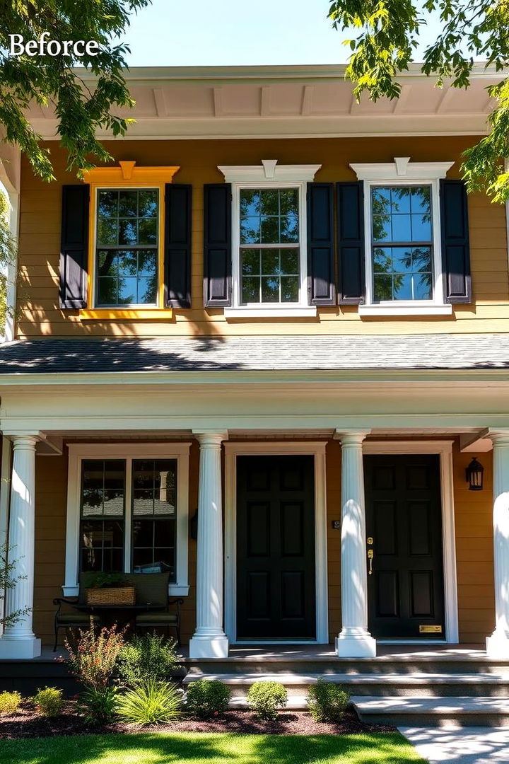 Dramatic Exterior Makeover - 22 Two-tone Siding Designs