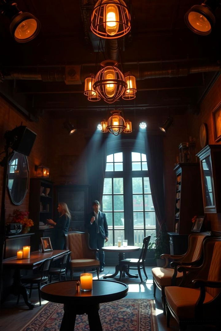 Dramatic Lighting and Ambiance - 22 Great Gatsby Wedding Ideas
