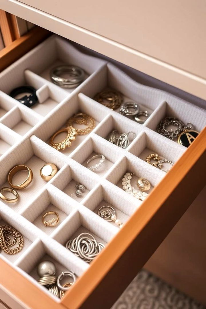 Drawer Divider Organization - 22 Hall Closet Organization Ideas