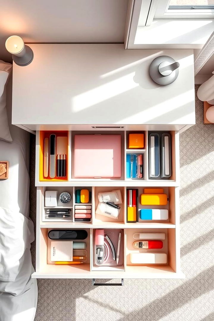Drawer Organizers - 22 Bedding Storage Ideas