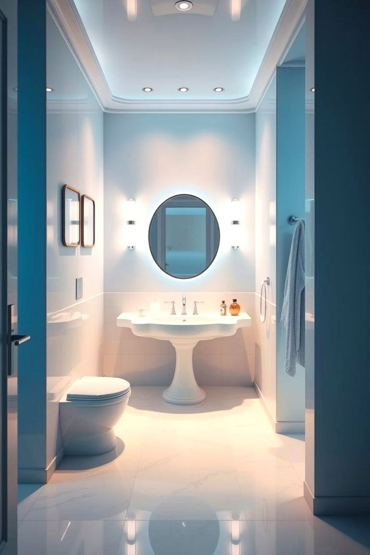 Dreamy Blue Bathroom Fantasy - 22 Blue and White Bathroom Ideas