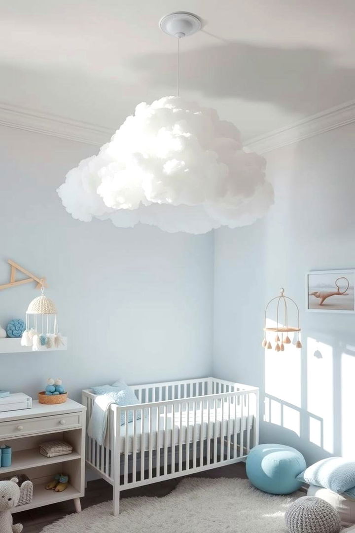 Dreamy Cloud Canopy - 22 Baby Girl Nursery Ideas