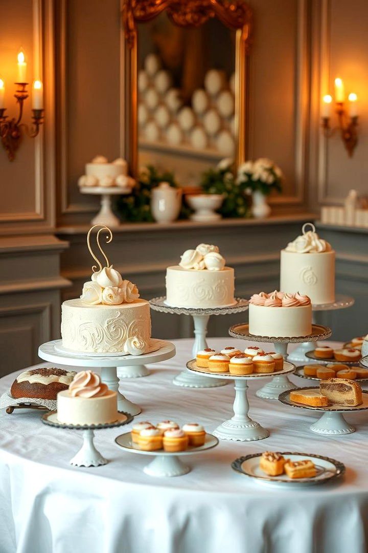 Dreamy Dessert Table - 22 Fairytale Wedding Ideas