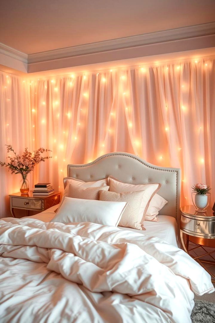 Dreamy Rose Gold Ambiance - 22 Rose Gold Bedroom Ideas