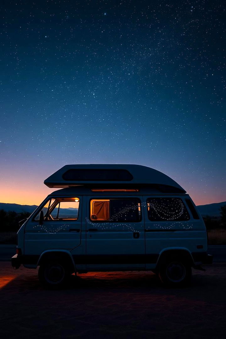 Dreamy Starry Skies - 22 70s Van Art Ideas