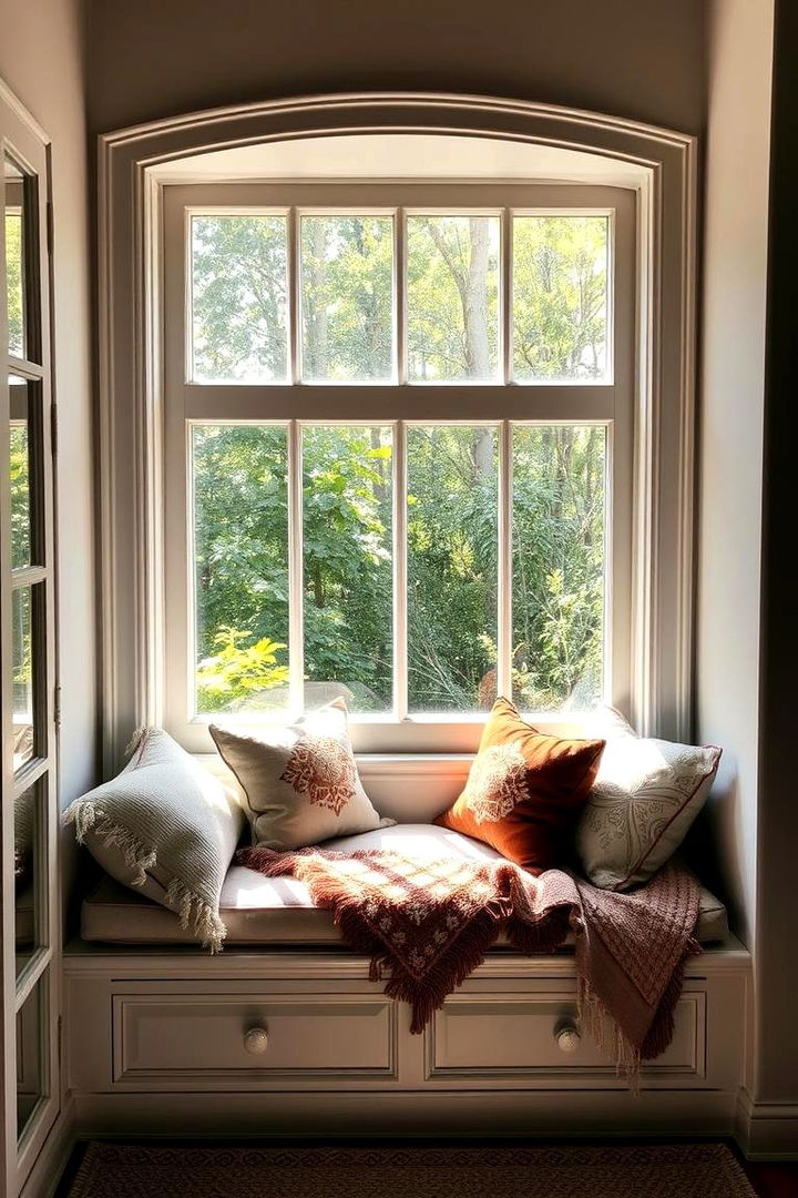 Dreamy Window Seat - 22 Fairy-themed Bedroom Ideas