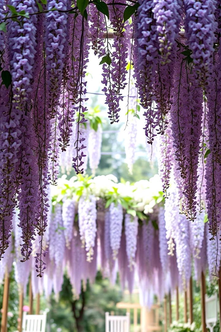 Dreamy Wisteria Canopy - 22 Fairy Garden Ideas