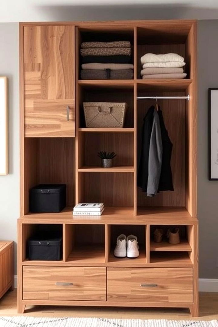 Dresser and Coat Combination - 22 Coat Closet Ideas