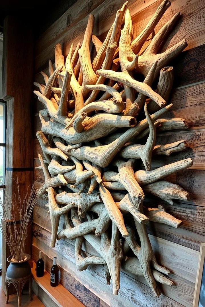 Driftwood Art - 22 Nautical Nursery Ideas