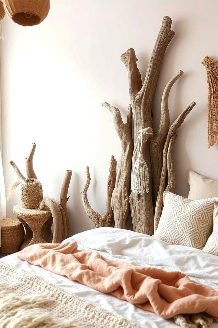 Driftwood Artistry - 22 Boho Beach Bedroom Ideas