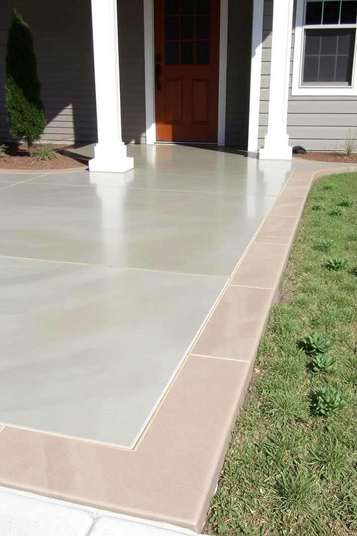 Drip Edge Concrete Finishes - 22 Types of Concrete Floor Finishes