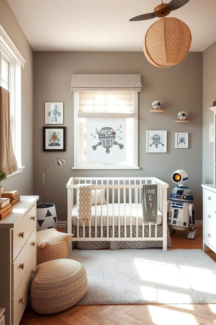 Droid Inspired Nursery - 22 Star Wars Nursery Ideas