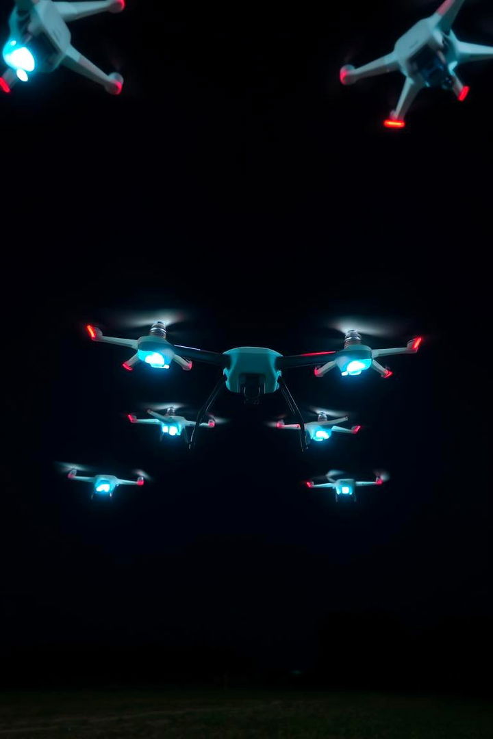 Drone Light Performance - 22 Wedding Send-off Ideas
