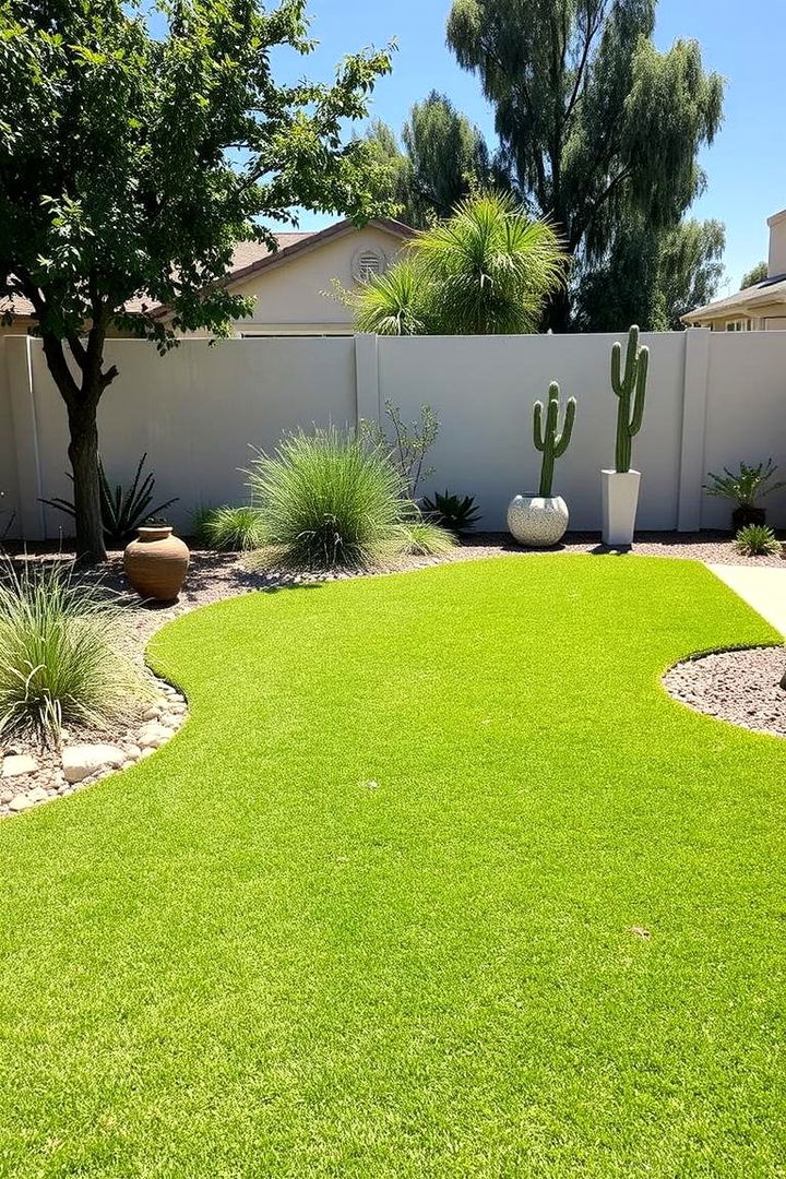 Drought Resistant Turf for Water Saving - 22 Backyard Turf Ideas