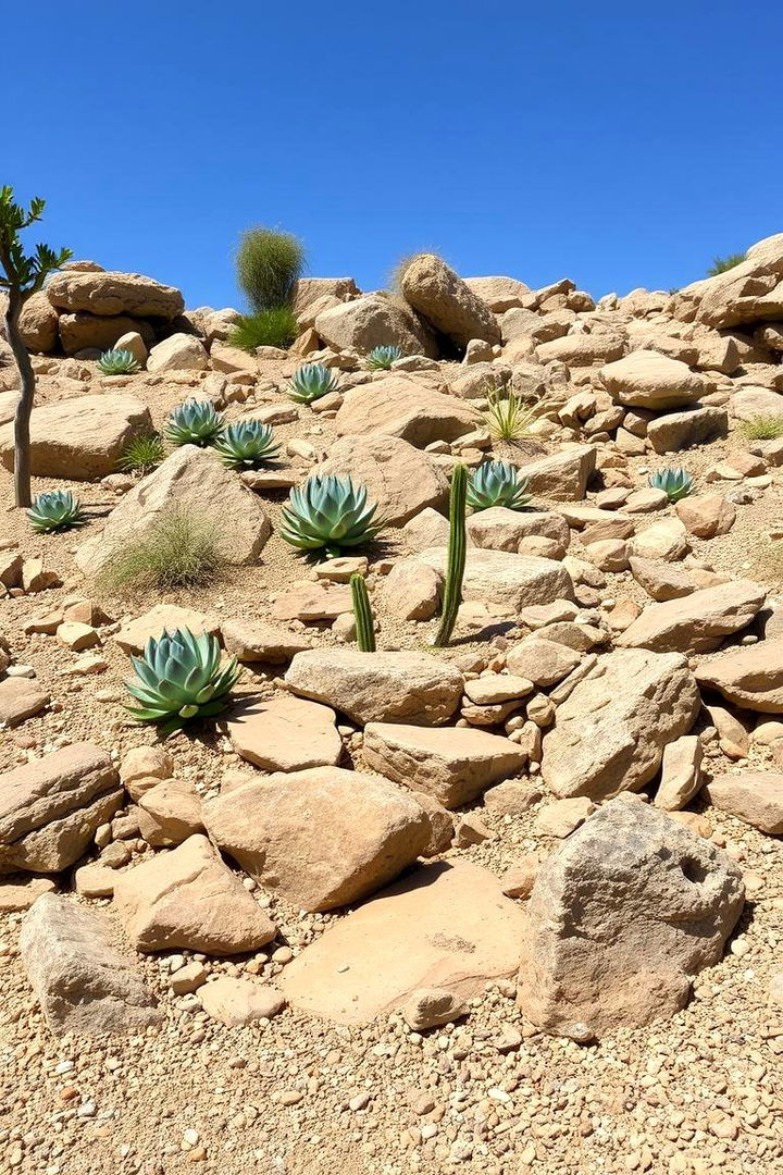 Dry Cascade Rock Gardens - 22 Rustic Landscaping Ideas