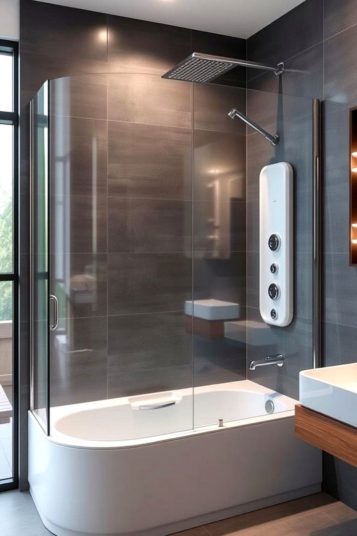 Dual Functionality with Storage - 22 Tub-shower Combo Ideas