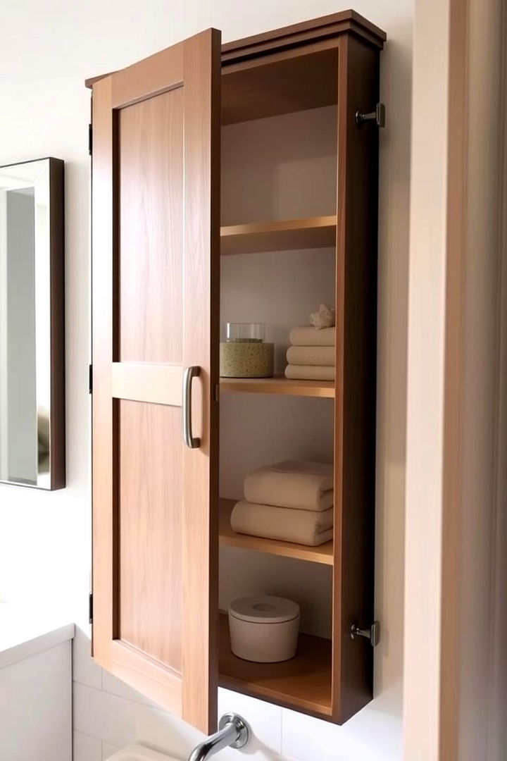 Dual Pane Door Cabinets - 22 Bathroom Cabinet Ideas