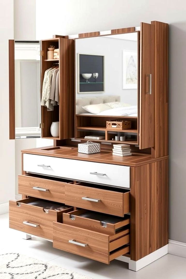 Dual Purpose Decor for Functional Enhancements - 22 Dresser Decor Ideas