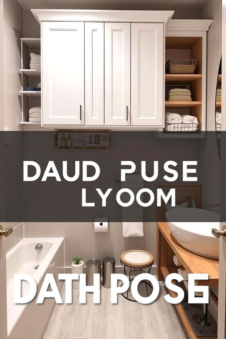 Dual Purpose Functional Spaces for Versatility - 22 Bathroom Remodel Ideas