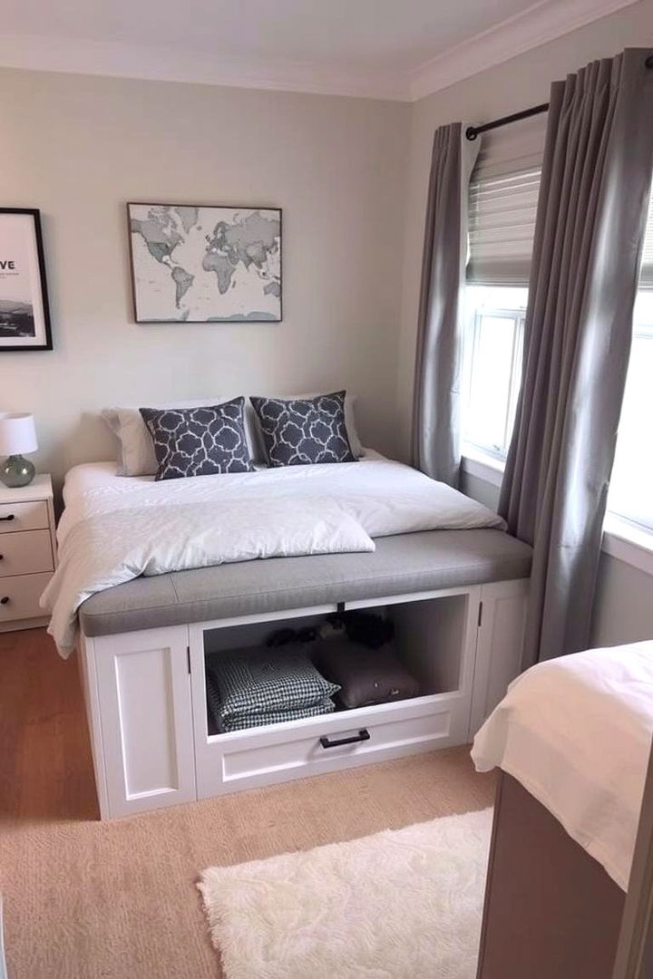 Dual Purpose Furniture - 22 Shared Bedroom Ideas for Small Rooms