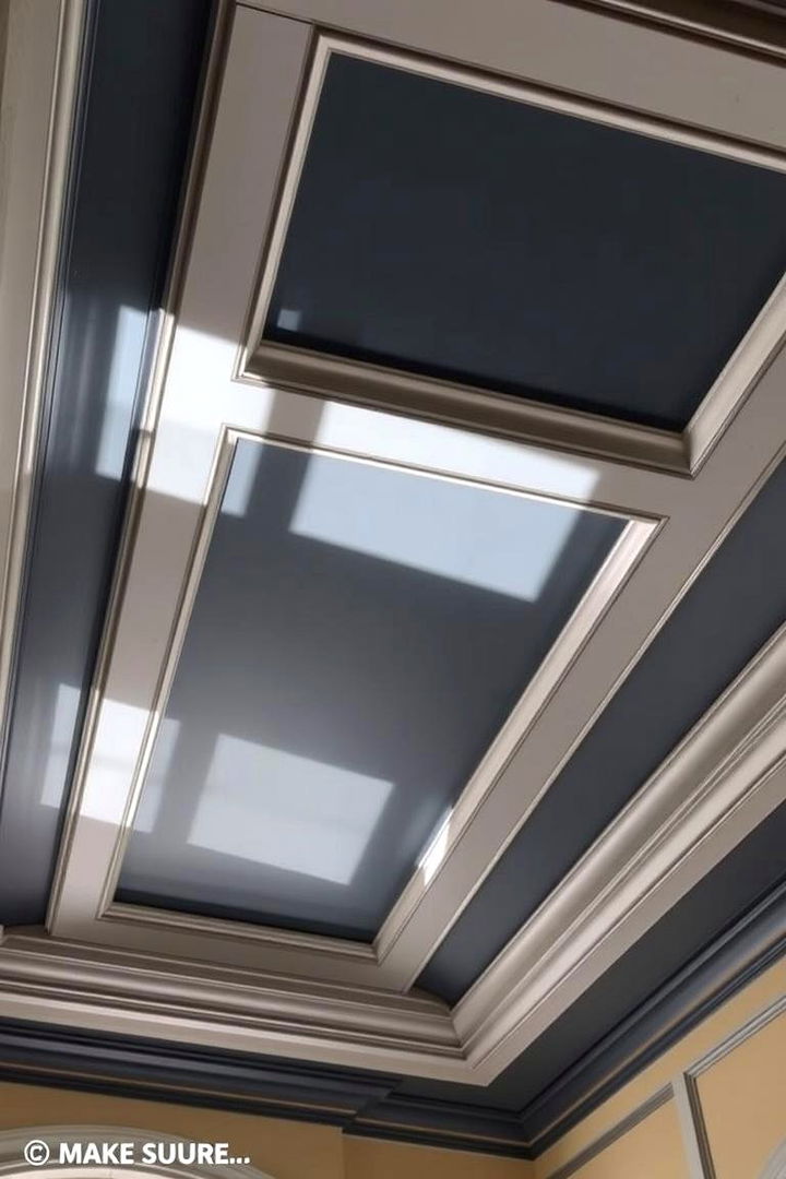 Dual Tone Painted Tray Ceiling - 22 tray ceiling ideas