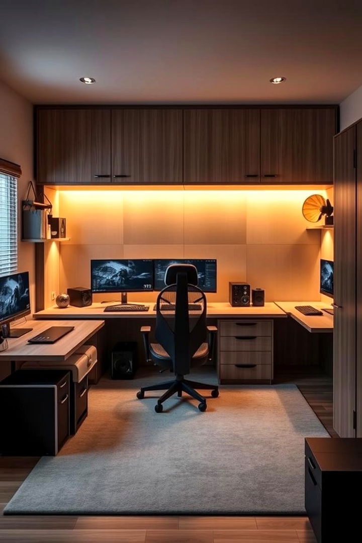 Dual purpose Space Optimization - 22 Gaming Bedroom Ideas