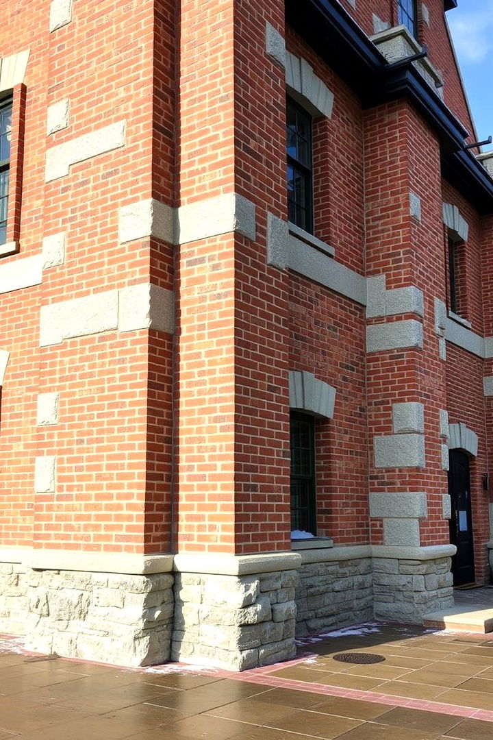 Durable Construction and Longevity - 22 Brick Houses With Stone Accents