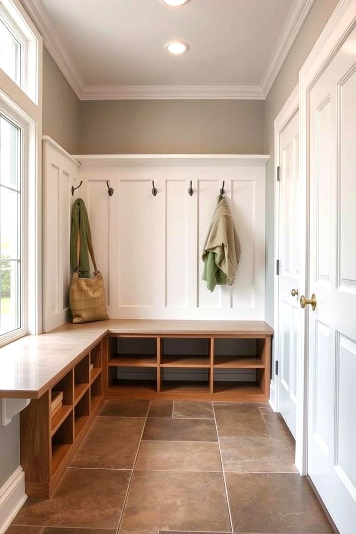 Durable Flooring Options - 22 Mudroom Laundry Room Ideas