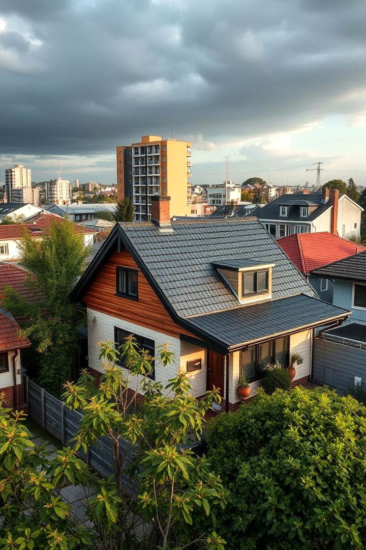 Durable Roofing Materials - 22 houses with black roofs