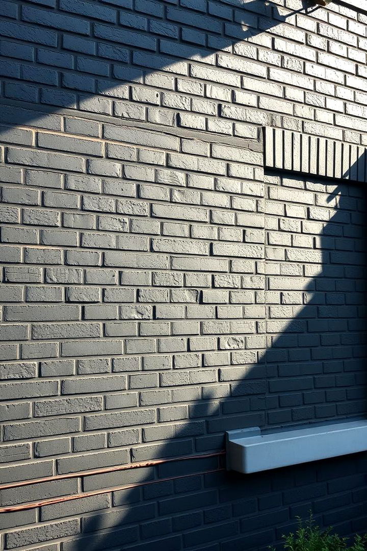 Durable and Low Maintenance Appeal - 22 Black Brick House Exteriors