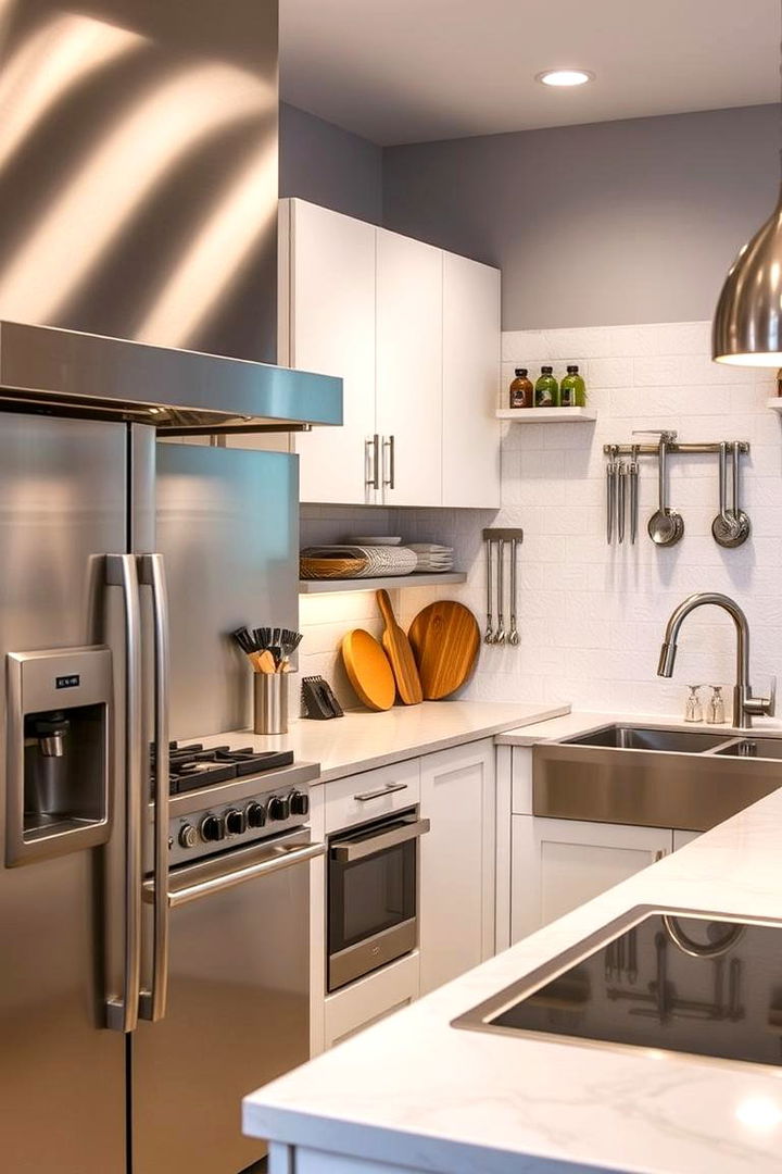 Durable and Resilient Materials - 22 Kitchen With Stainless Steel Appliances