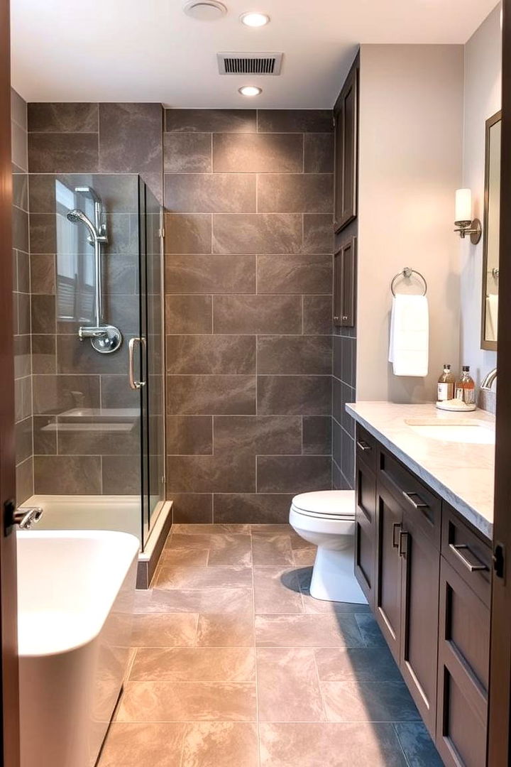 Durable and Safe Materials - 22 Family Bathroom Ideas