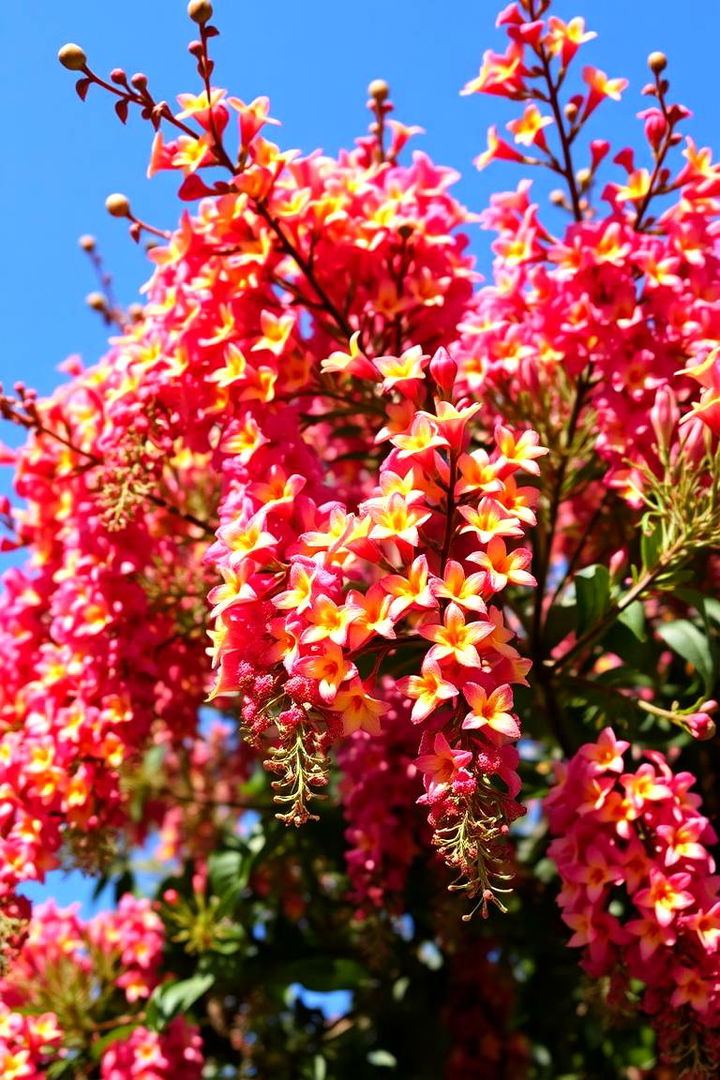 Dwarf Crape Myrtle Subtle Elegance in Bloom - 22 Small Trees for Front Yard