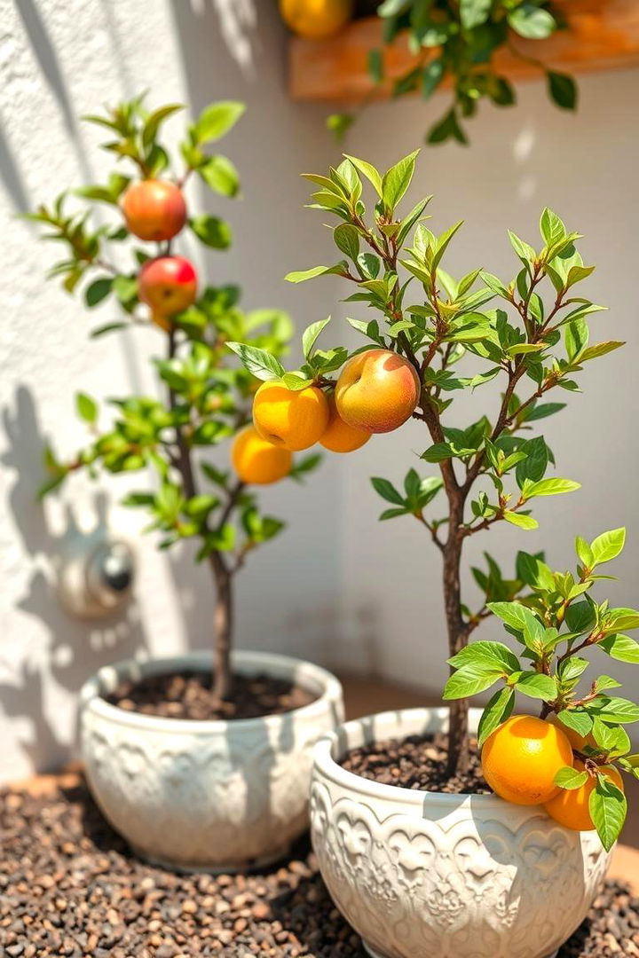 Dwarf Fruit Trees in Small Spaces - 22 Small Garden Ideas