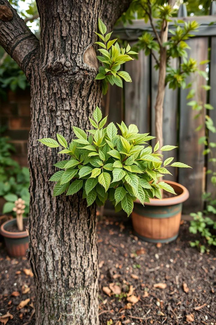 Dwarf Hickory Textural Intricacy and Rustic Charm - 22 Small Trees for Front Yard
