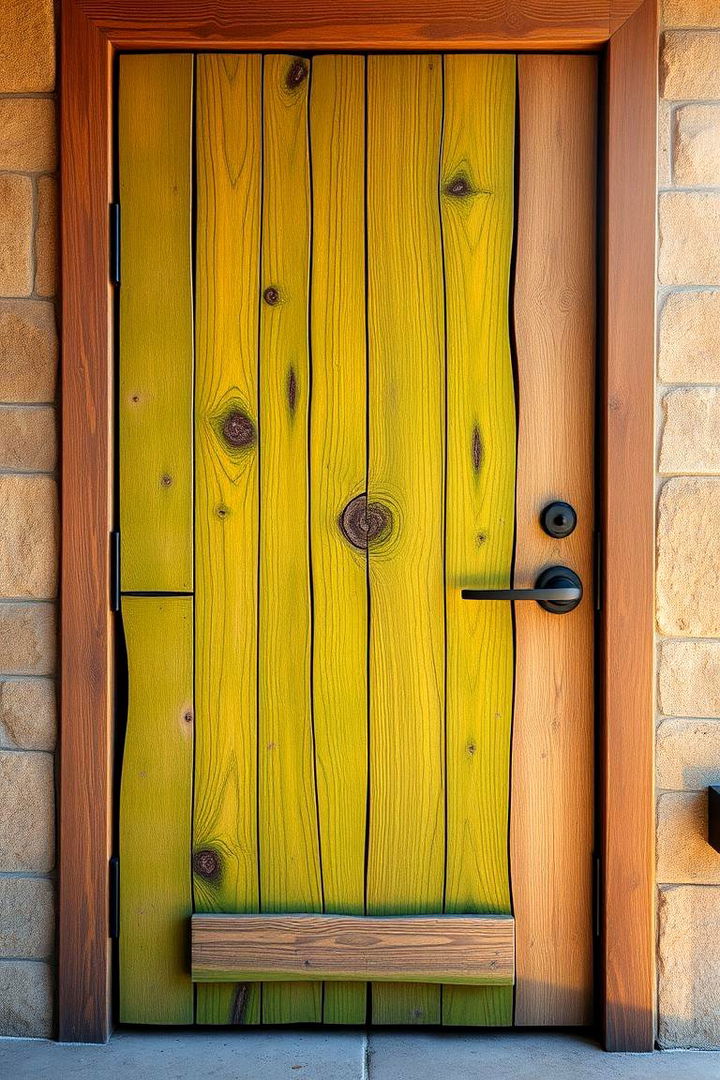 Dynamic Cypress Overlay - 22 Stained Front Door Ideas