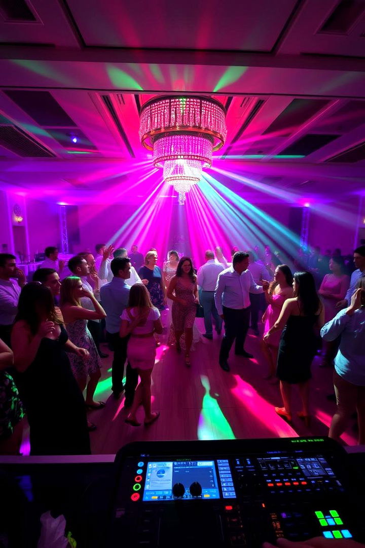 Dynamic DJ and Dance Floor - 22 Wedding Entertainment Ideas