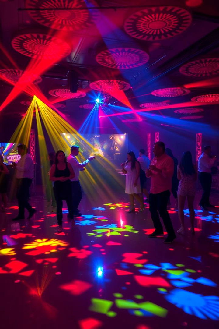 Dynamic Dance Floor Concepts - 22 Red and Black Wedding Ideas