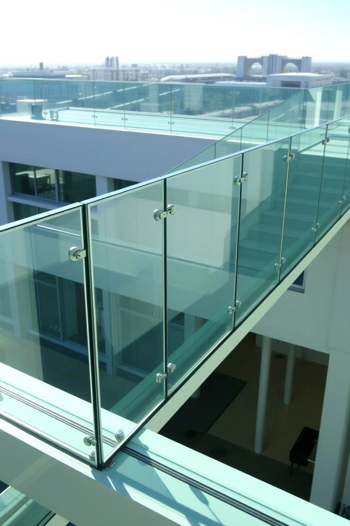 Dynamic Edge Railings - 22 Glass Balcony Design Ideas