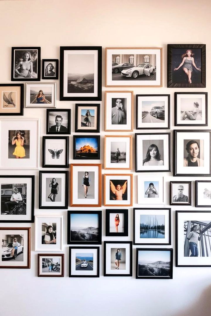 Dynamic Gallery Wall Creations - 22 Hallway Decor Ideas