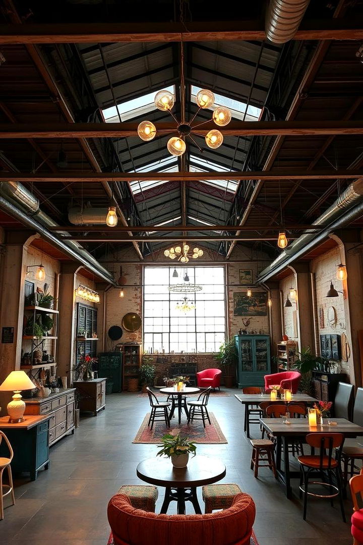 Dynamic Industrial Atmosphere - 22 Steampunk Bedroom Ideas