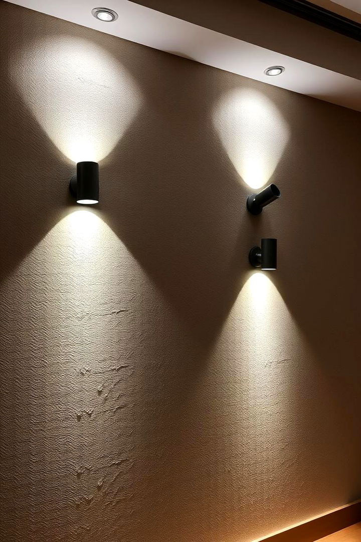 Dynamic Layered Lighting - 22 Living Room Wall Lighting Ideas