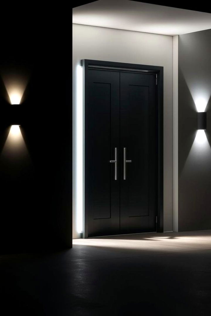 Dynamic Lighting - 22 Double Front Door Ideas