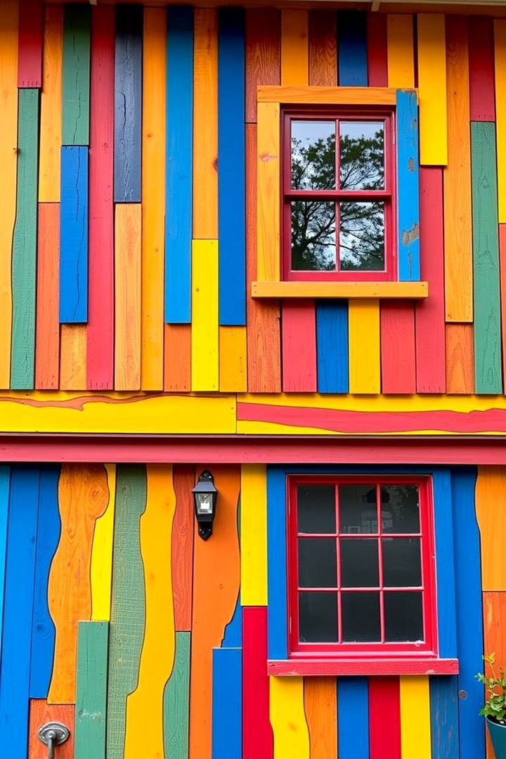 Dynamic Multi Color Accents - 22 Board and Batten Siding Colors