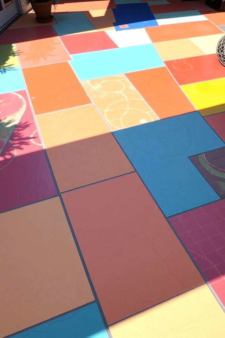 Dynamic Multi Tone Patios - 22 Stamped Concrete Patio Ideas