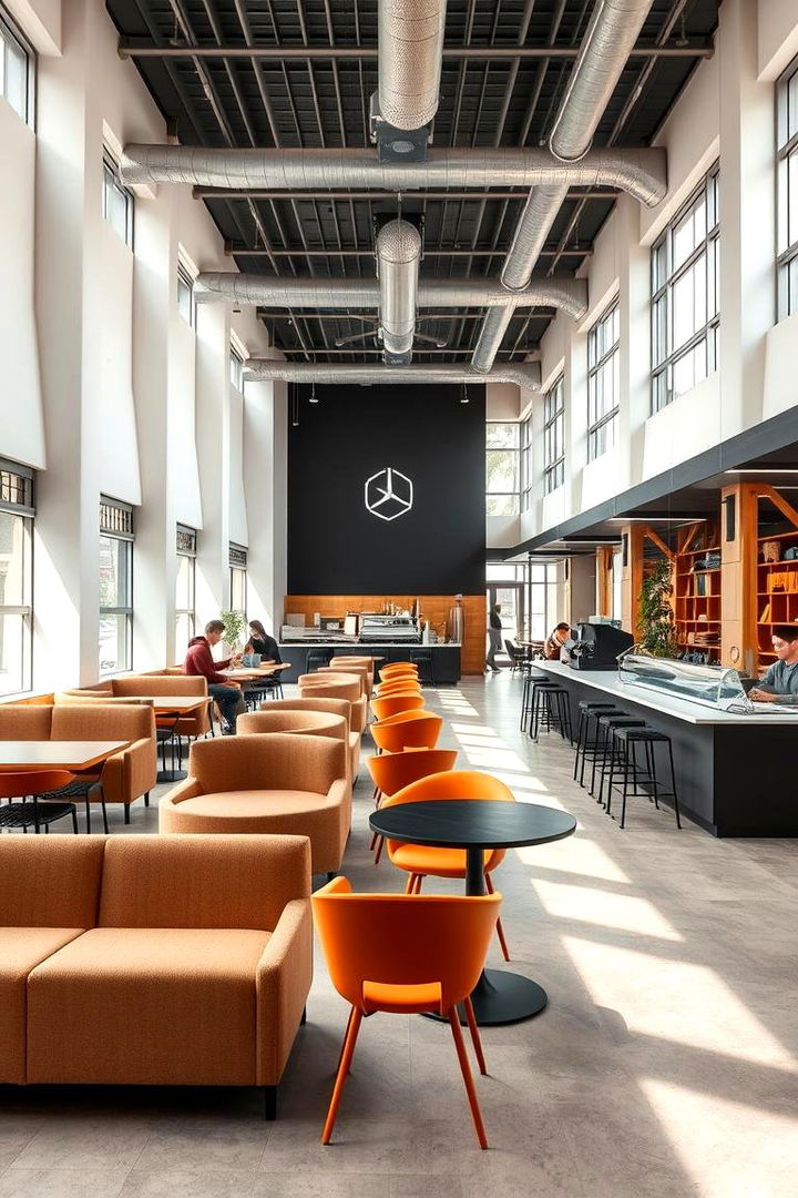 Dynamic Open Plan Setup - 22 Office Coffee Station Ideas