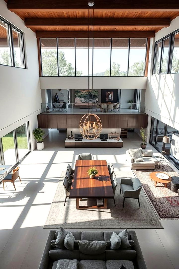 Dynamic Open Spaces - 22 Eclectic Interior Design Ideas