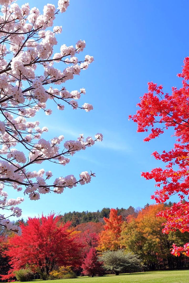 Dynamic Seasonal Color Palettes - 22 AI Landscape Design Ideas