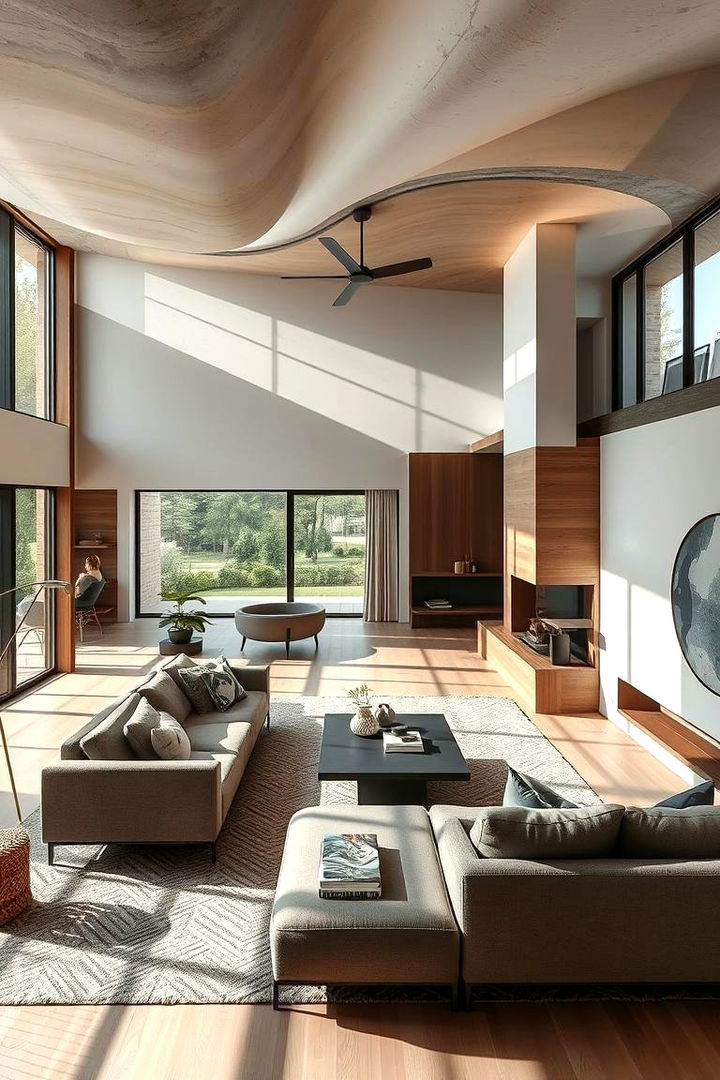 Dynamic Spatial Flow - 22 2200s Interior Design Ideas